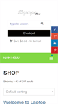 Mobile Screenshot of laptoponlineshop.com