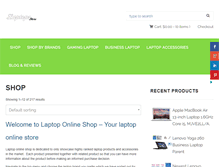 Tablet Screenshot of laptoponlineshop.com